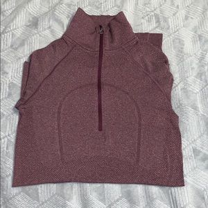 lululemon 1/2 zip long sleeve